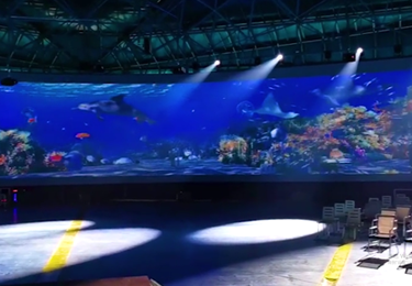 滨州海洋馆360°环幕投影